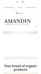 Mobile Screenshot of amandin.com